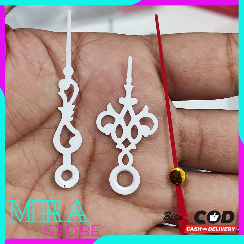 JARUM JAM DINDING KECIL JARUM UKIR JAM DINDING