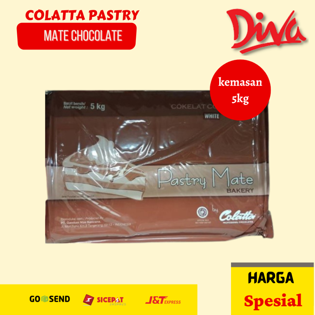 

Colatta Pastry Mate White 5kg | Colatta Coklat Putih