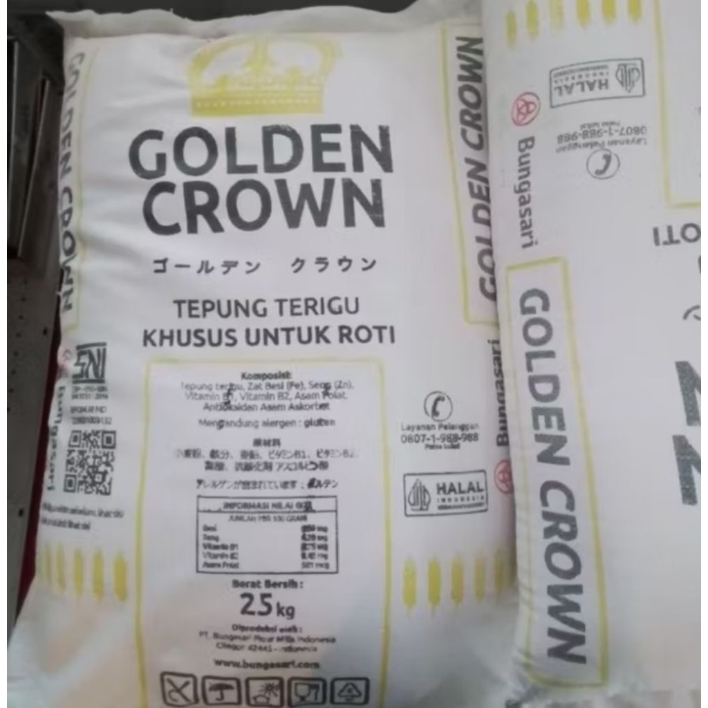 

Bungasari Golden Crown Tepung Terigu Khusus Roti