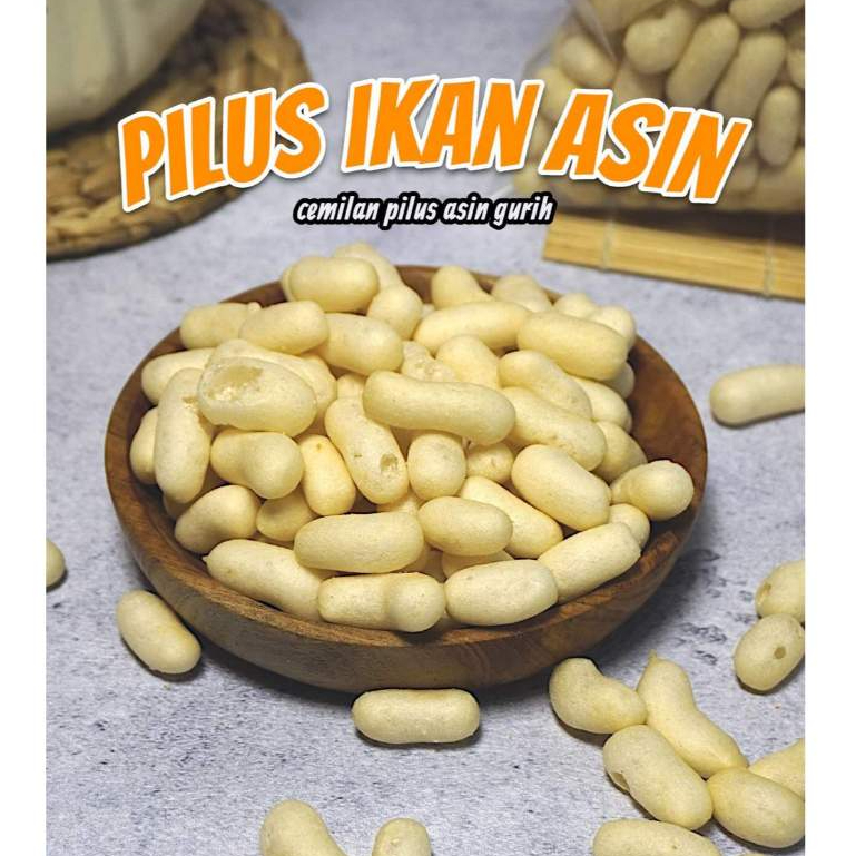 

SNACK PILUS TELUR IKAN ASIN 200 GRAM