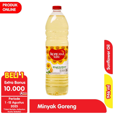 

Tropicana Slim Minyak Bunga Matahari 946 ml SI