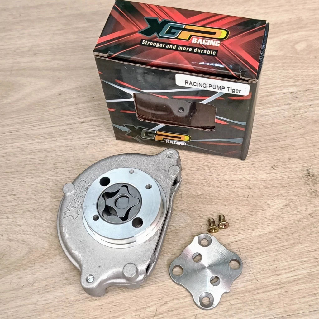 POMPA OLI XGP TIGER MEGAPRO MODEL FU GEN 2 DAN GEN 1 OIL PUMP GL CB TIGER MP XGP RACING
