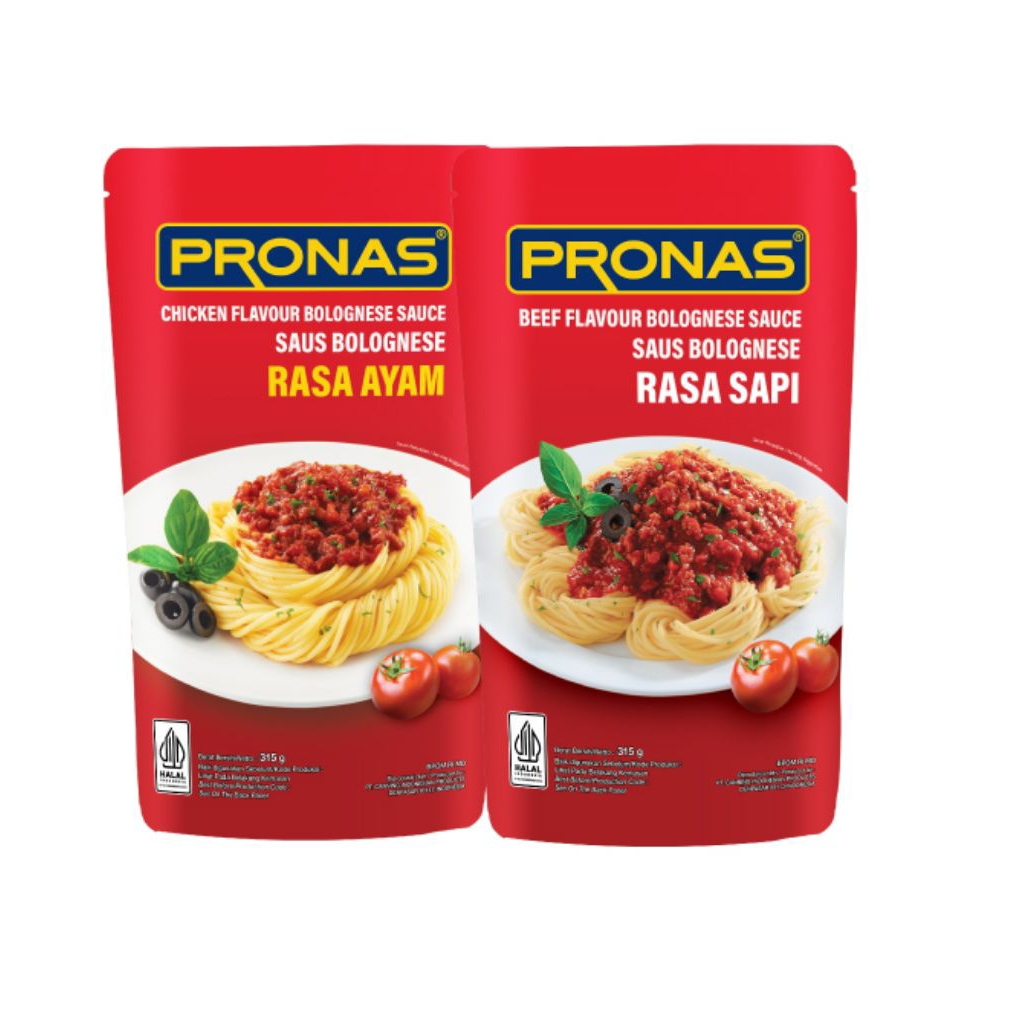 

saus bolognese pronas 175gram