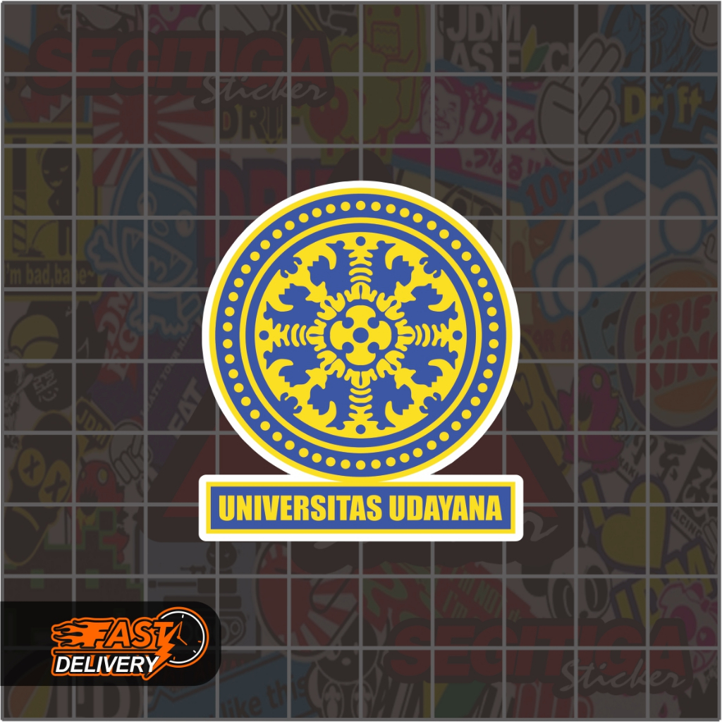 

Sticker Universitas Udayana Ukuran 4.5 x 5 Cm