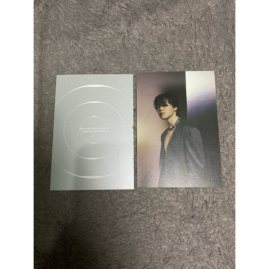 

Official Postcard Face wv - Jimin BTS