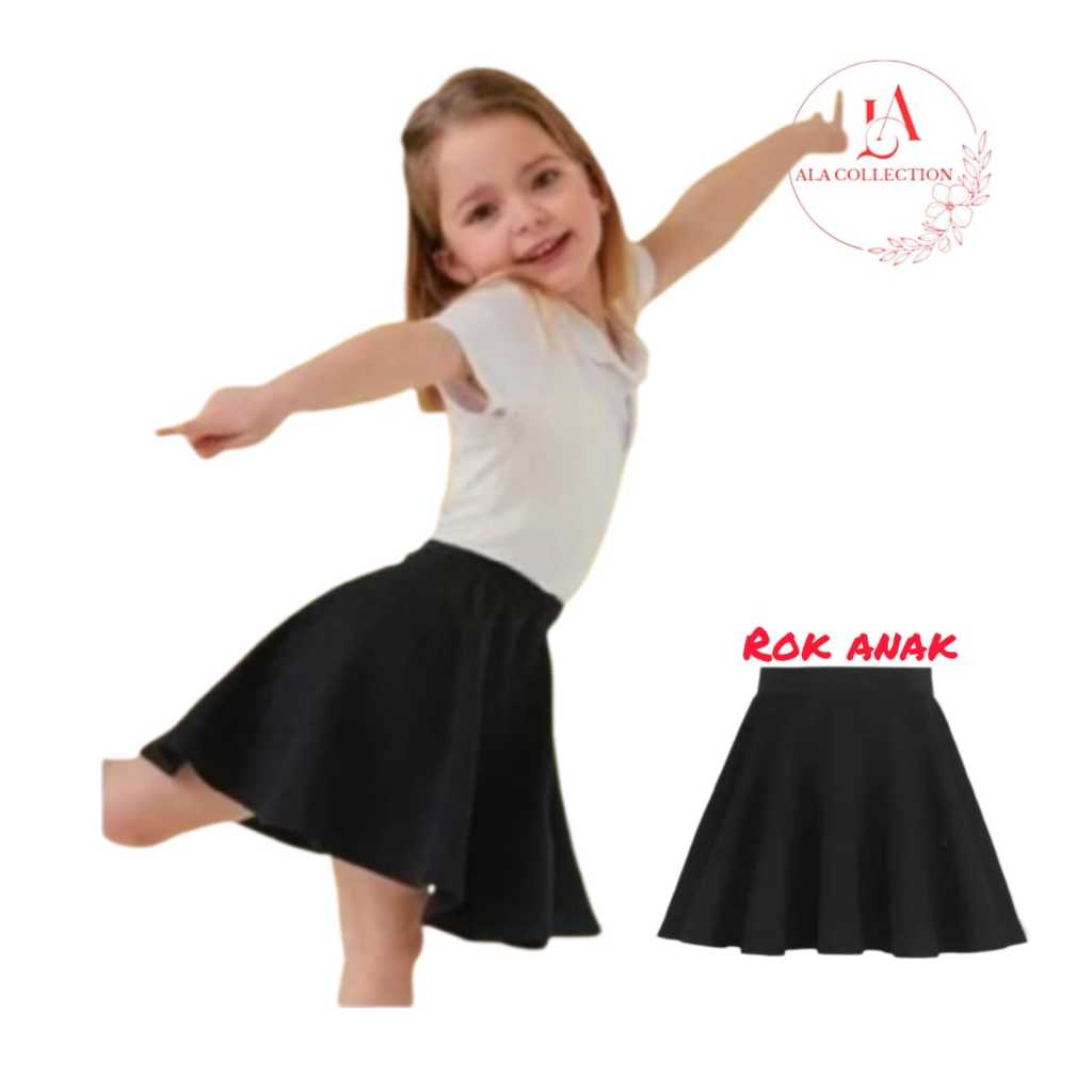 Rok Anak Pendek Polos Rok Olahraga Spandek jersey Premium Fashion
