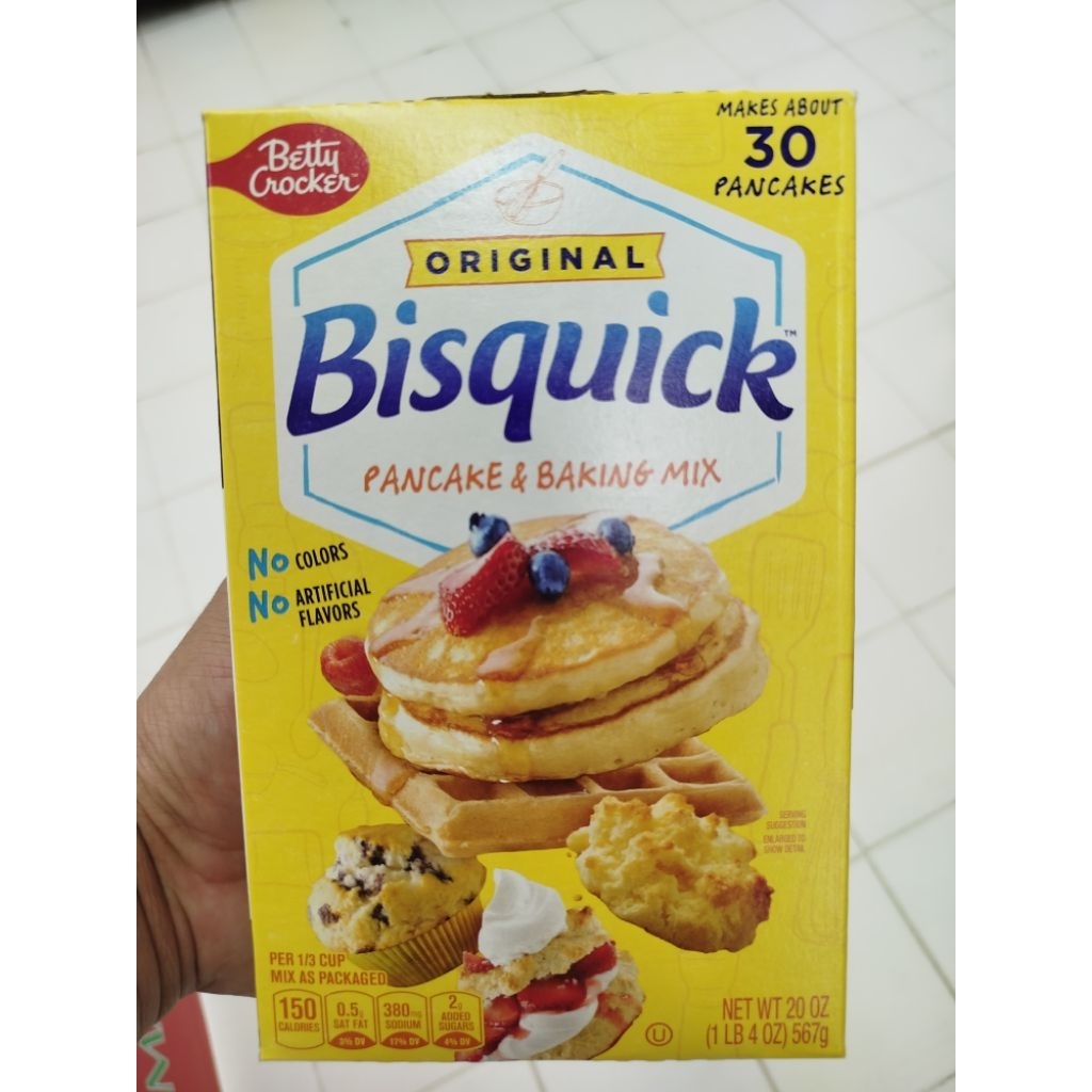 

BETTY CROCKER ISOUICK PANCAKE 20 0Z/567 G