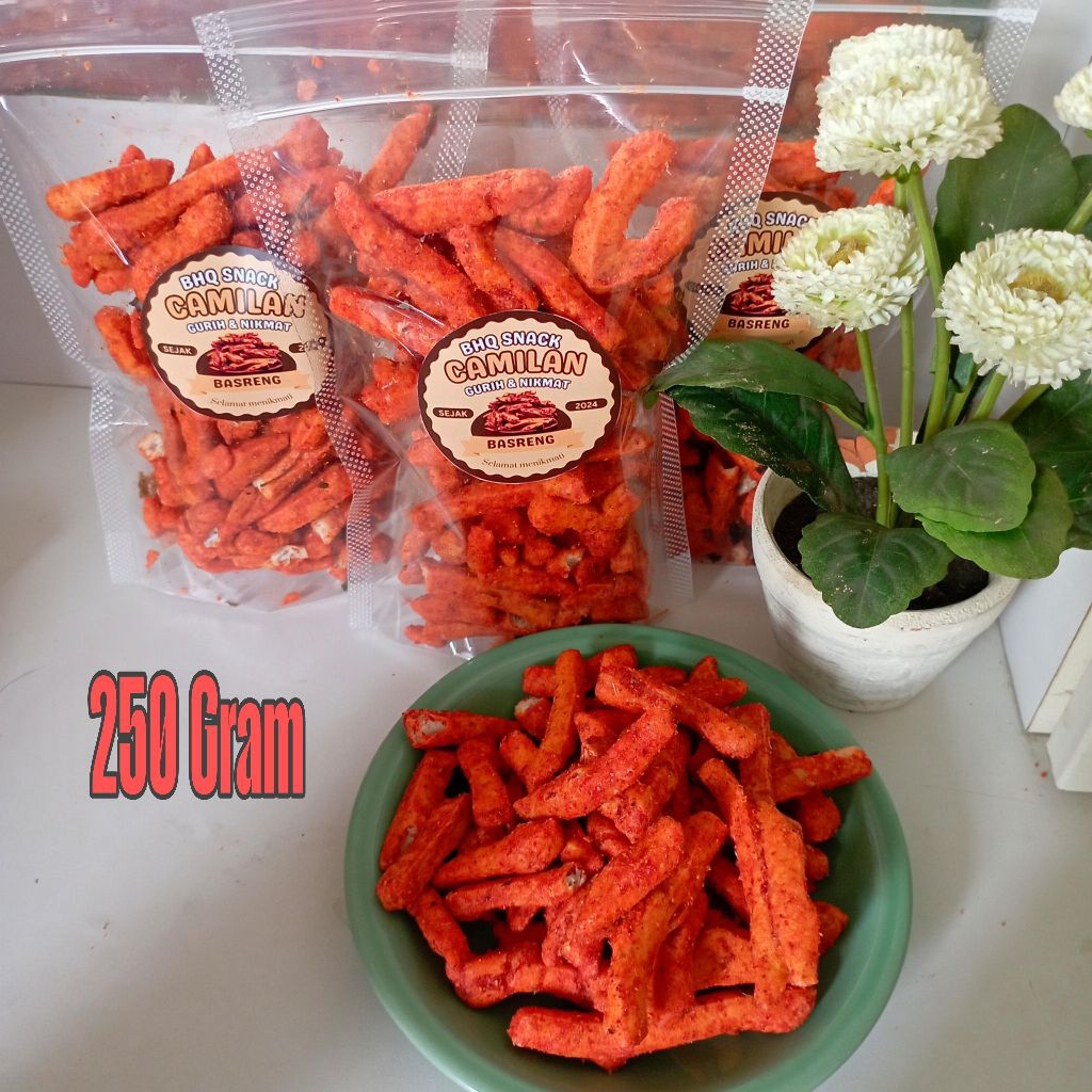 

BHQ - BASRENG STIK PEDAS DAN ORIGINAL AROMA DAUN JERUK 250 GRAM