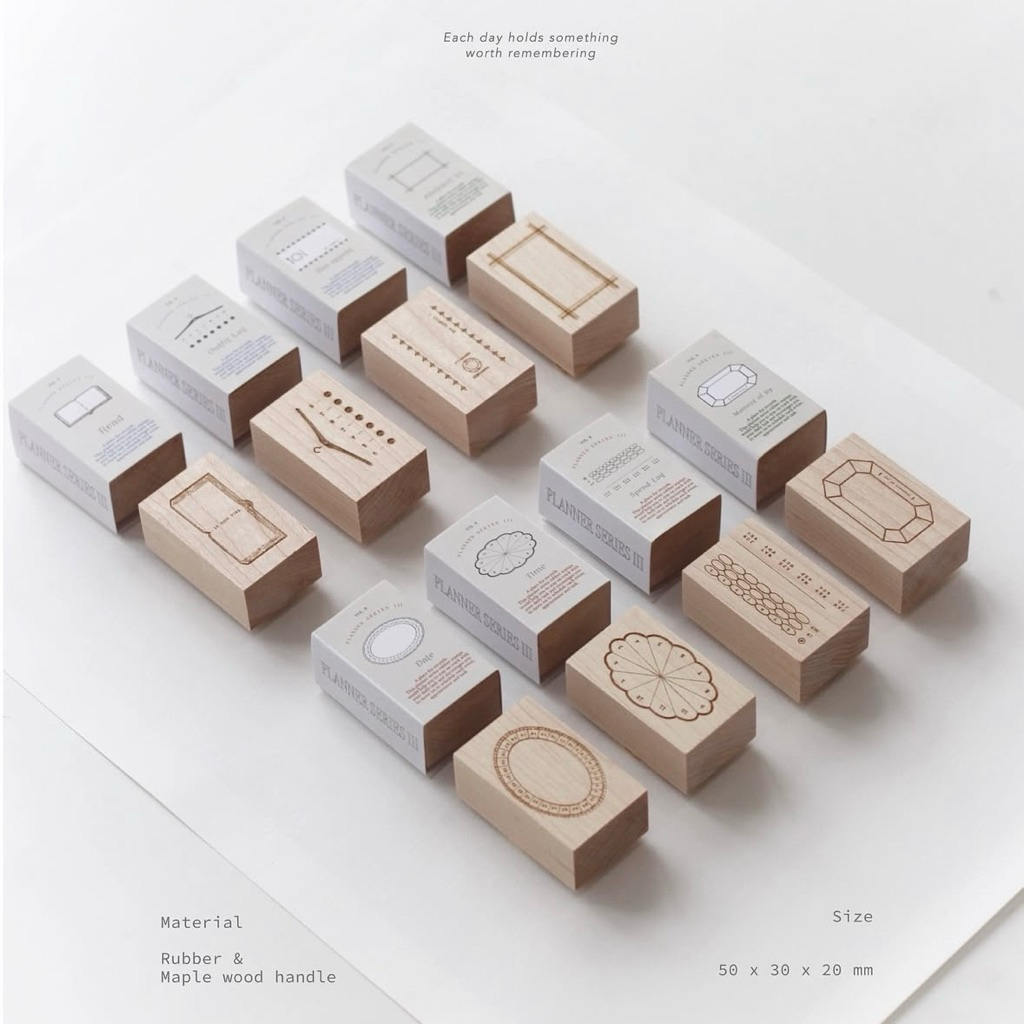 

NYRET Planner Series III Rubber Stamp