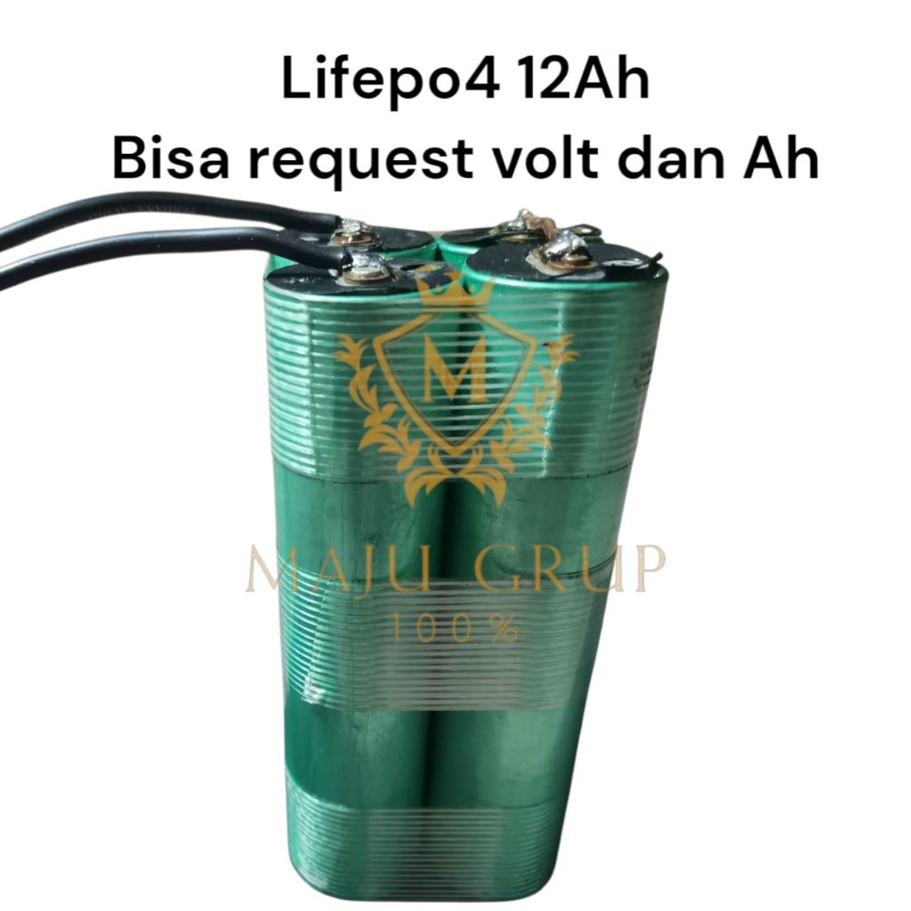 Lifepo4 12v 12ah Lontong Hijau