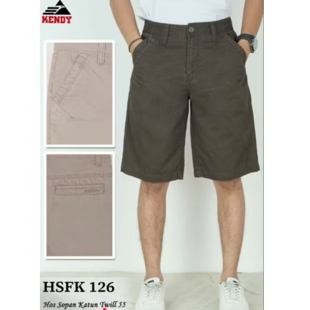 celana pendek katun sopan