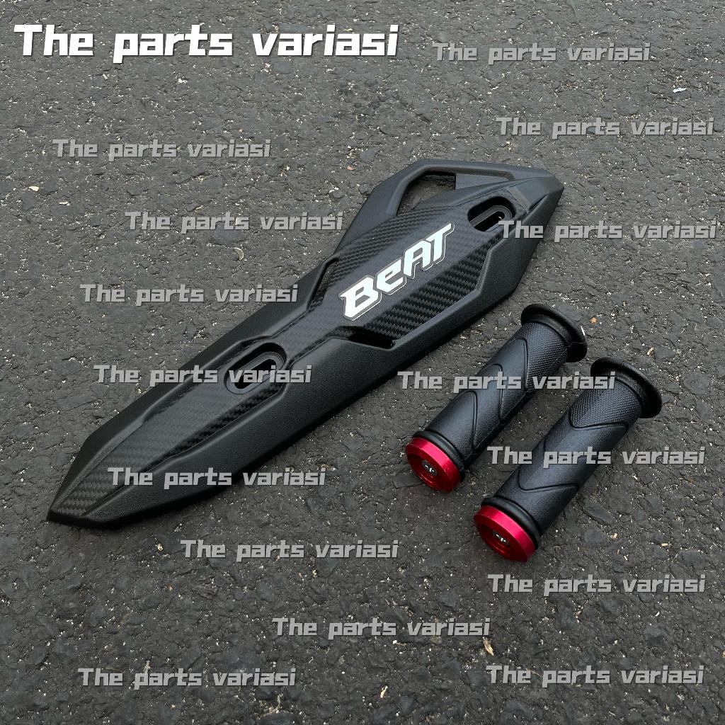 PAKET COD COVER KNALPOT BEAT TUTUP KNALPOT BEAT / BEAT KARBU / BEAT ESP / BEAT DELUXE / BEAT POP ESP