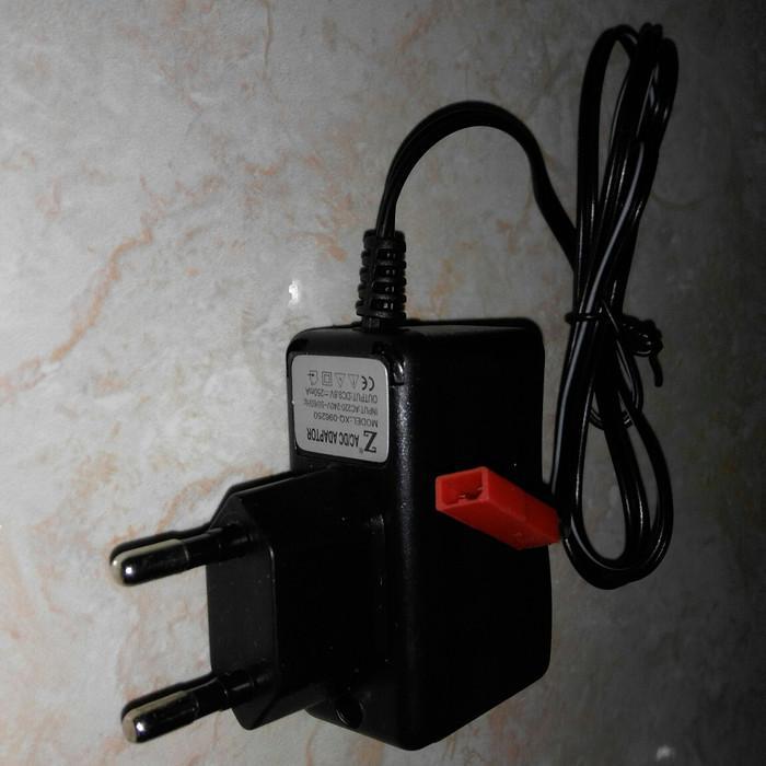 CHARGER CASAN BATRE BATERAI MOBIL RC REMOTE CONTROL ADAPTOR BATRE Soket Merah 2pin