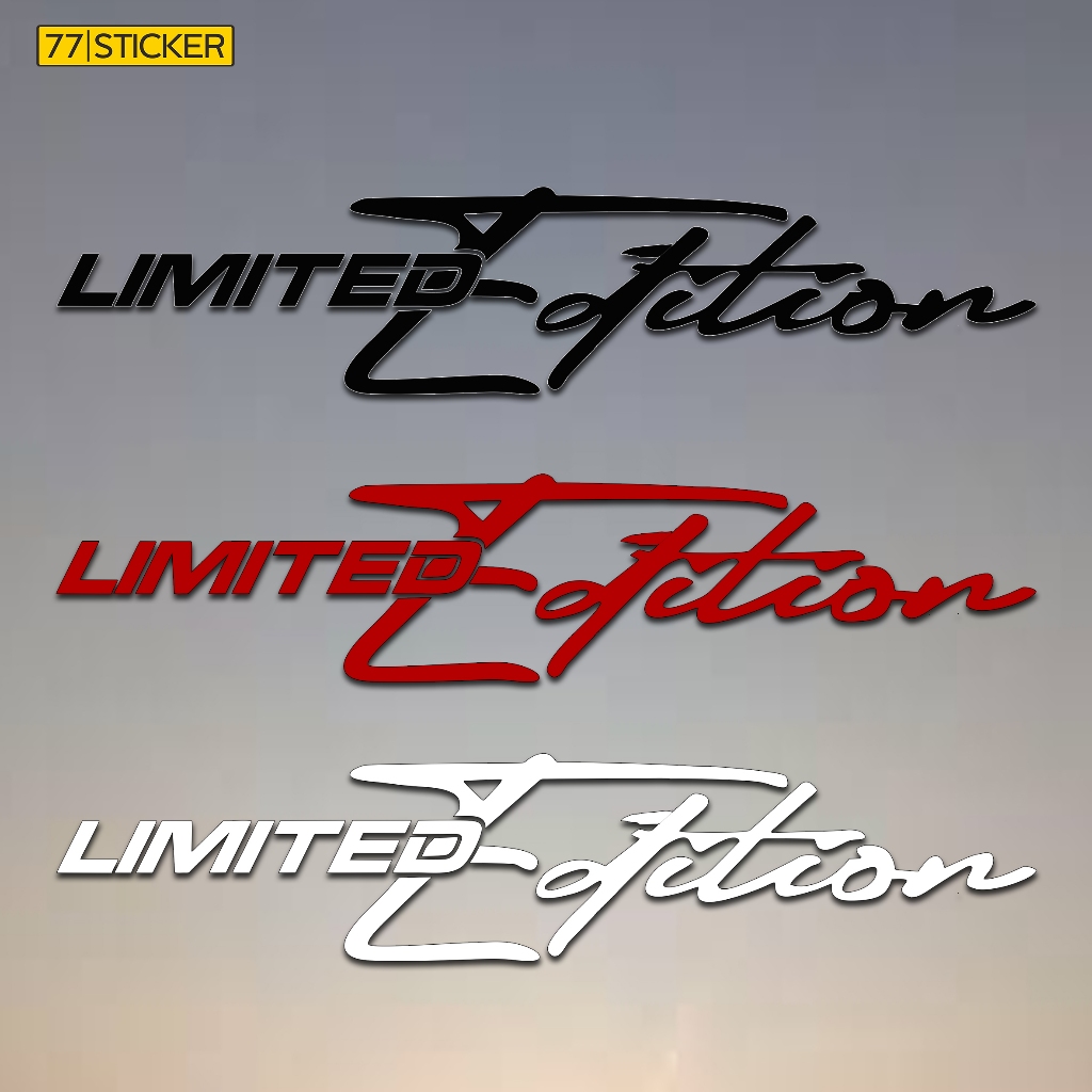 

STICKER CUTTING LIMITED EDITION UKURAN 20 CM#7