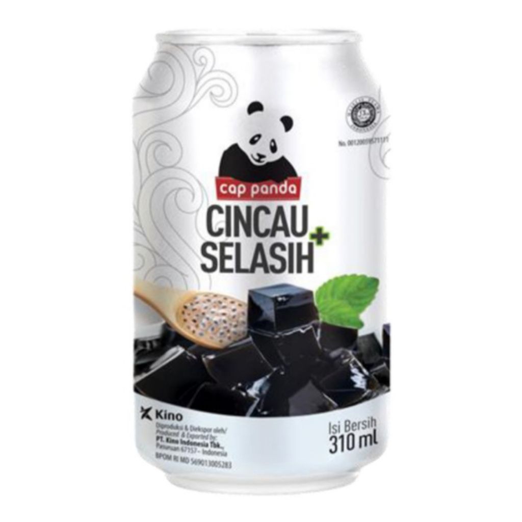 

Cap Panda Minuman Cincau + Selasih Kaleng 310 ml