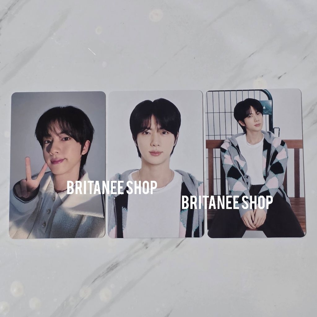 OFFICIAL PHOTOCARD PC RUN SEOKJIN BTS JIN in JAPAN RUNSEOKJIN