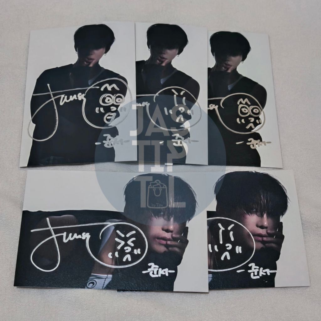

Signed Postcard Junseo BAE173