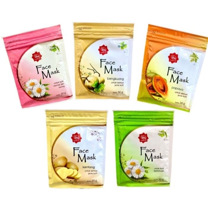 Viva Face Mask | masker viva bengkoang | viva face mask rose