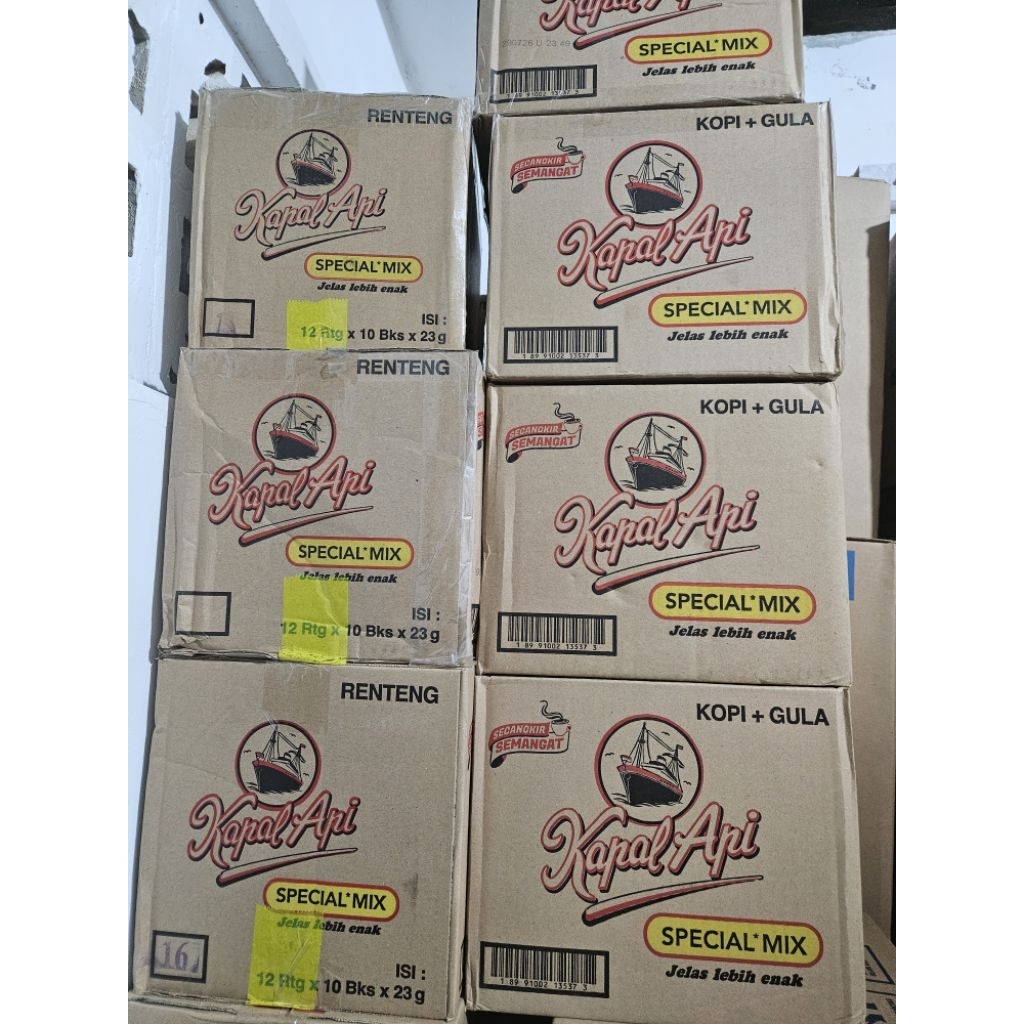 

Kopi Kapal Api Spesial Mix DUS 12 Renteng (120 sachet) 23 Gram Expired Long