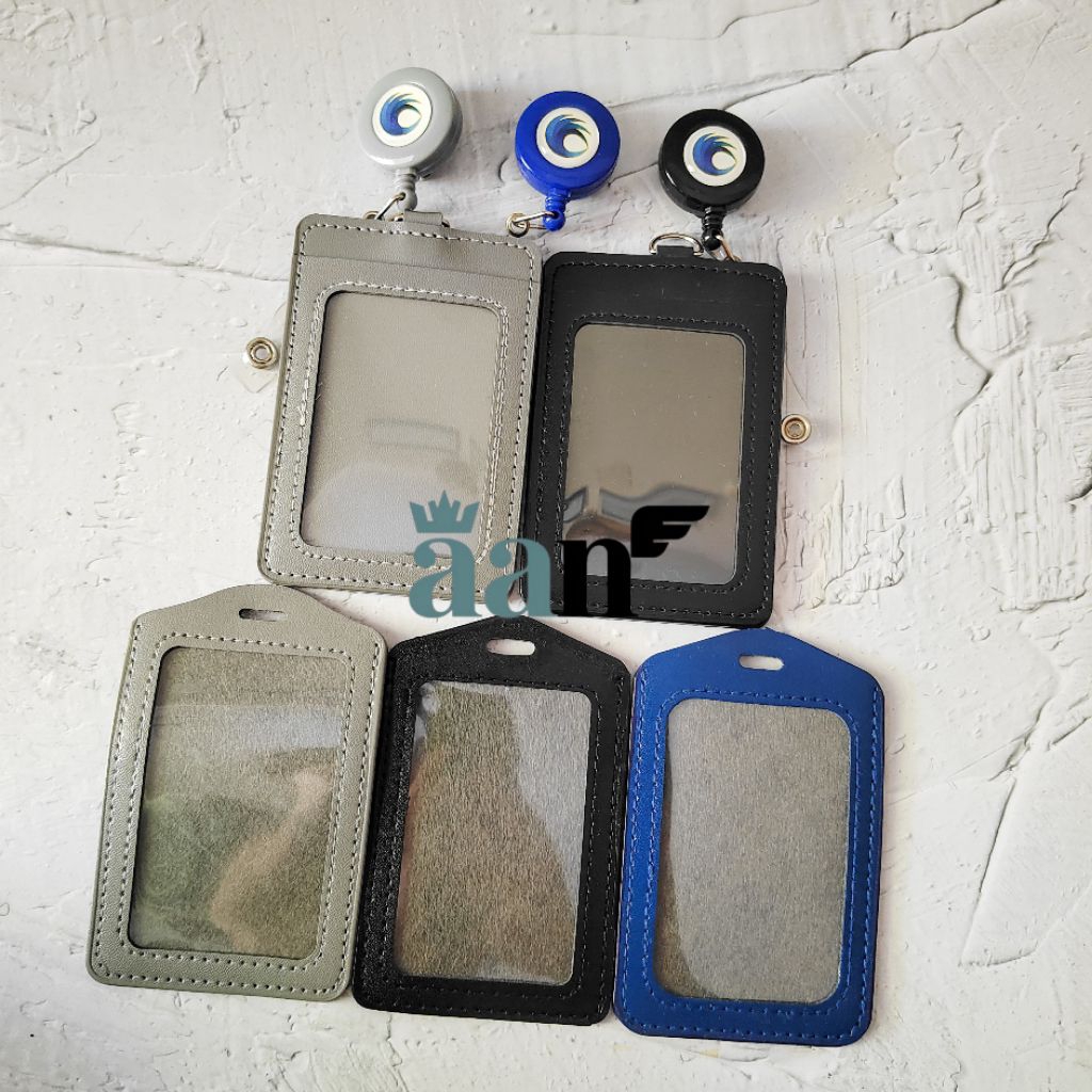 

Id Card Lanyard Semi Kulit HAM / Id Card Name Tag 1 Set Kementrian HAM