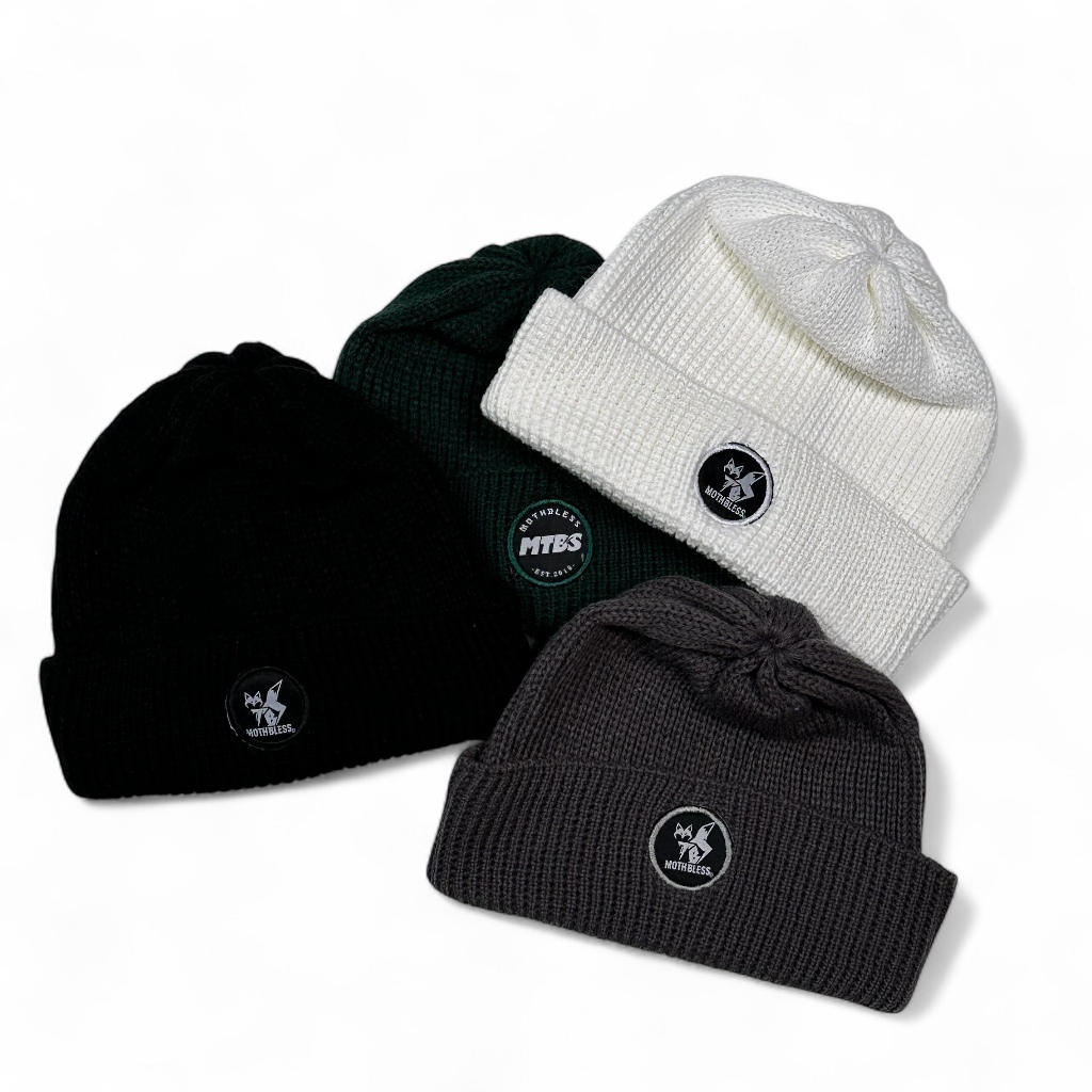 Topi Kupluk Beanie Rajut Pria Wanita Gunung Musim Dingin Tebal