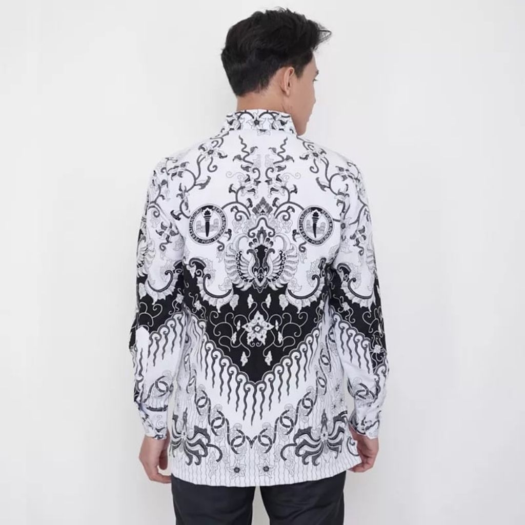 seragam PGRI laki laki lapisan furing