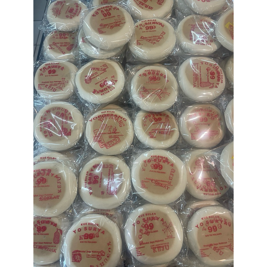 

Kue Bulan Yopo Surya | Kue Mooncake Varian Rasa | Pcs