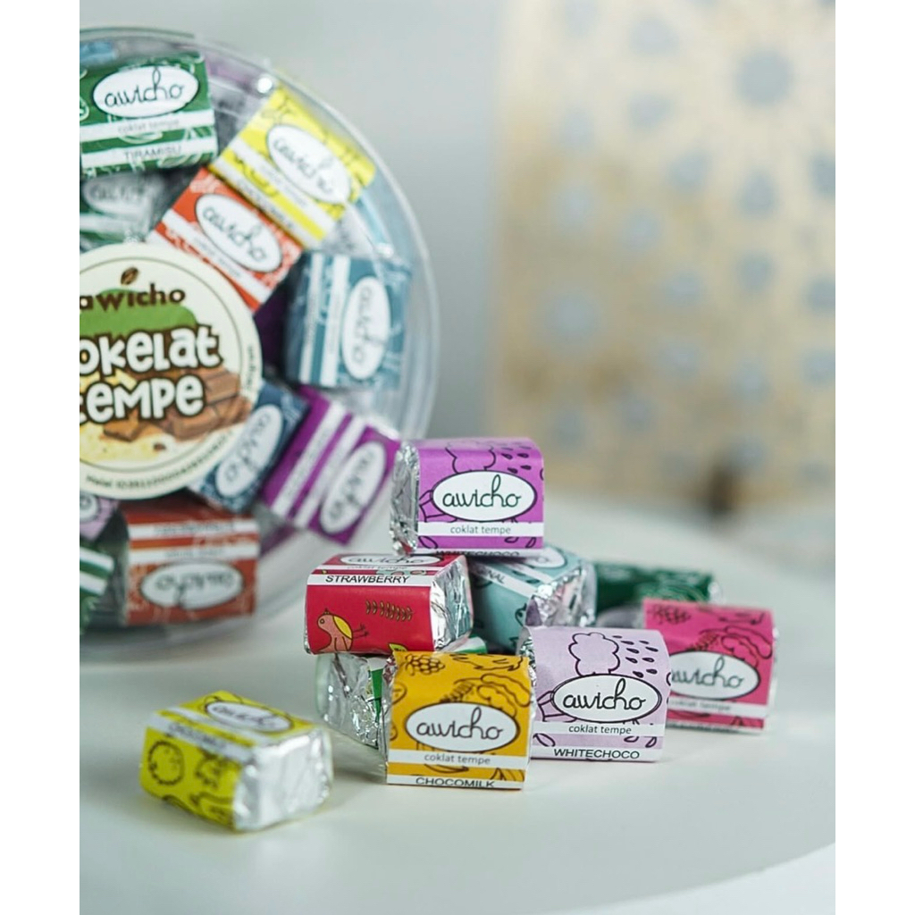 

Cokelat Tempe Mini Kemasan Toples Semua Rasa
