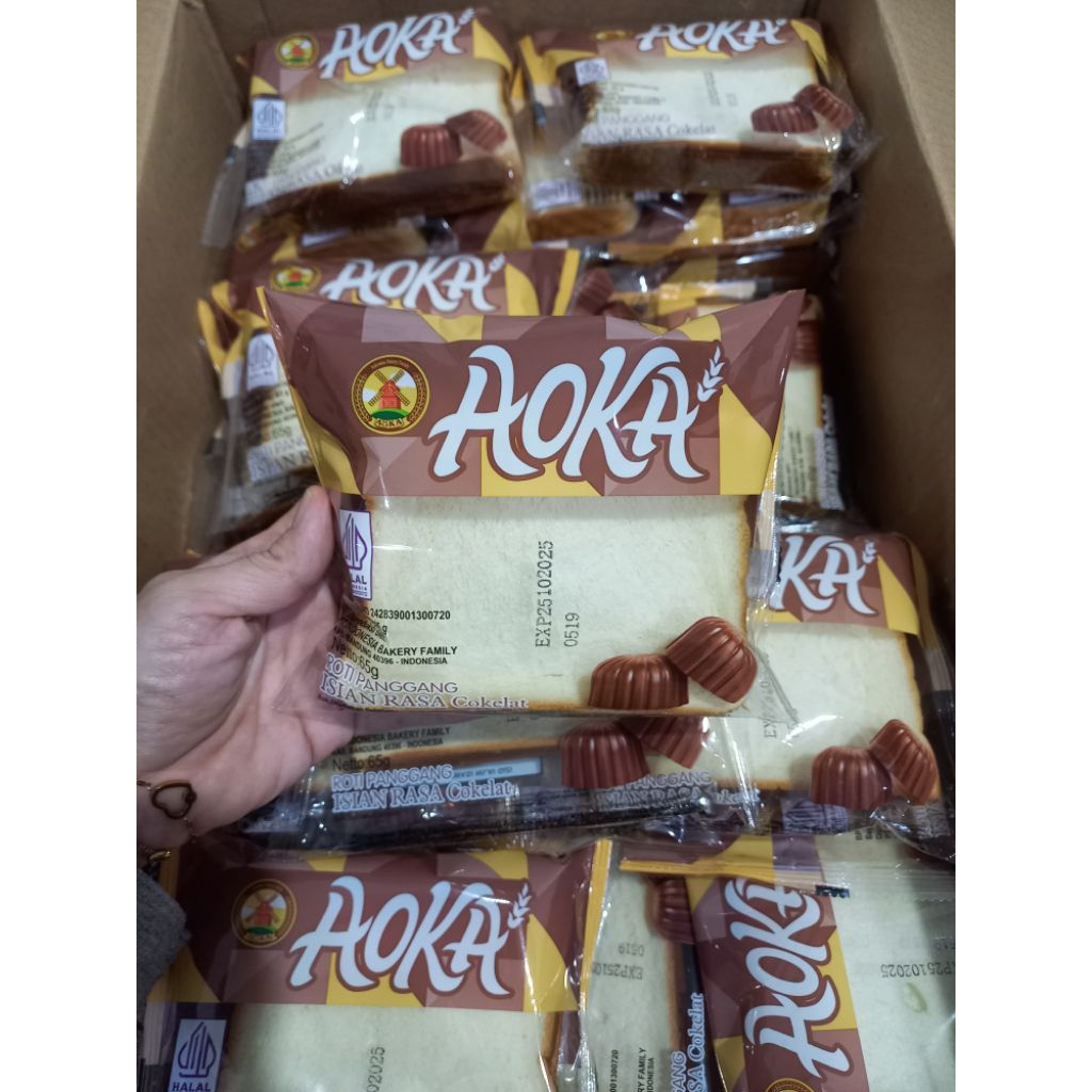 

Roti isi / Roti panggang/ Aoka/ Roti empuk isi 5 pc