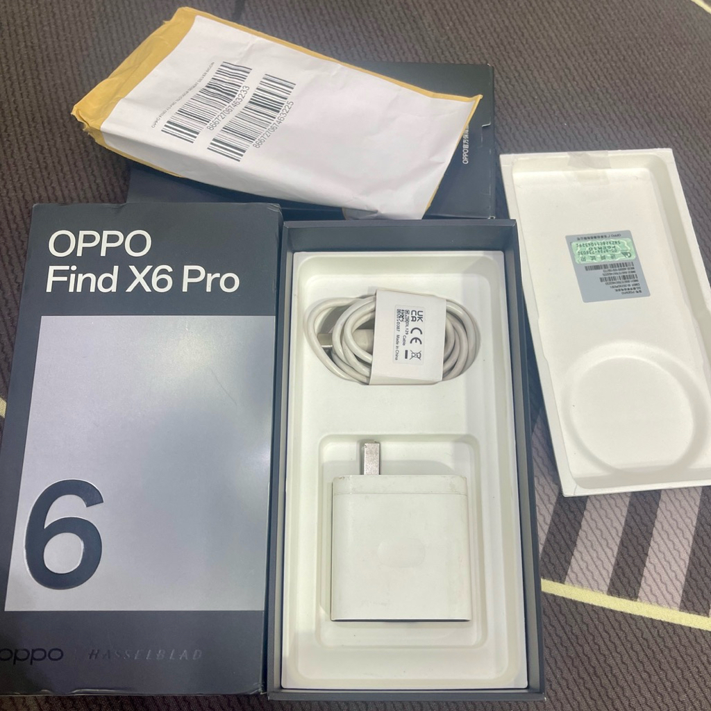 oppo find x6 pro ram 16 / 256 inter fullset original bea cukai