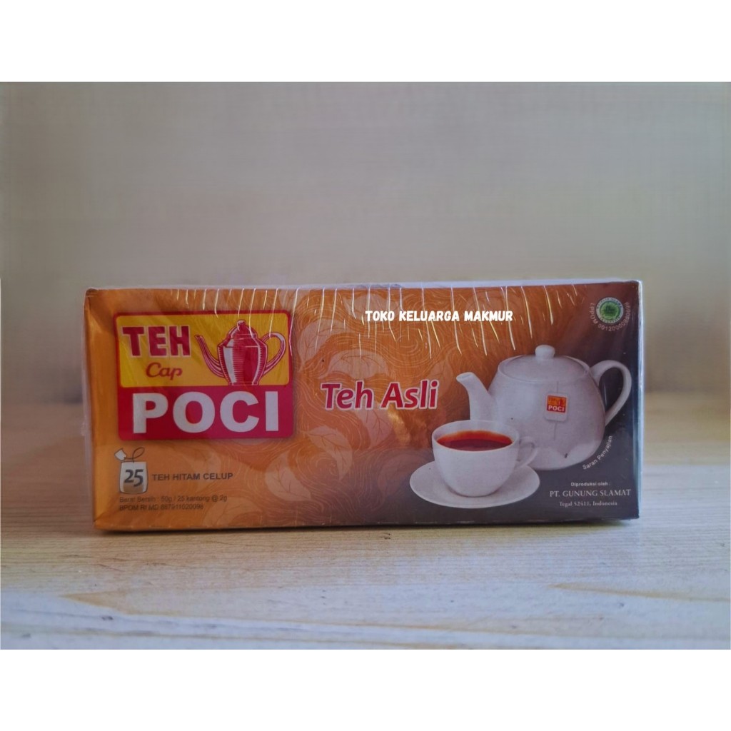 

TEH CAP POCI CELUP BOX MINI 25 KANTONG @2 GR
