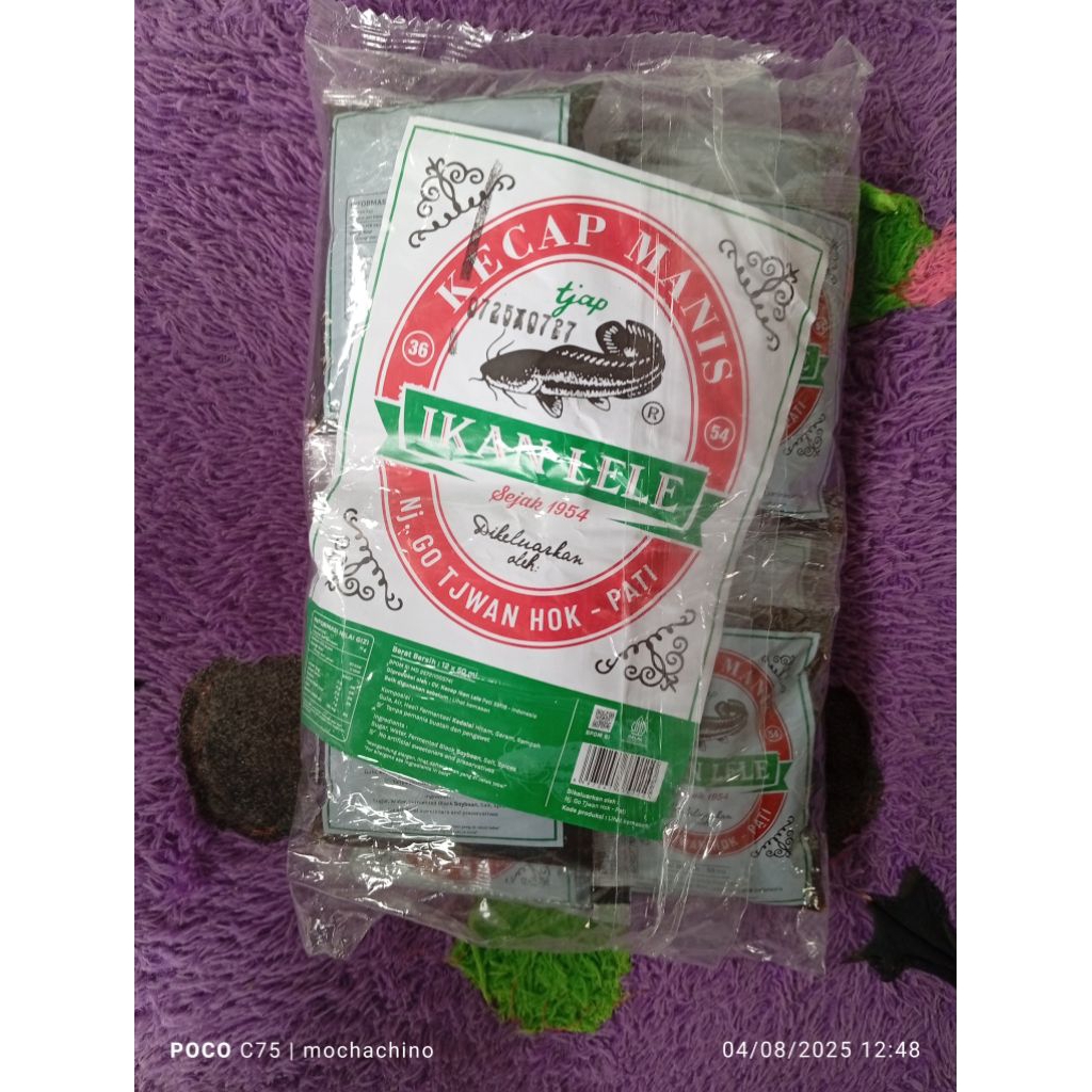 

KECAP LELE SACHET 1 PAKS