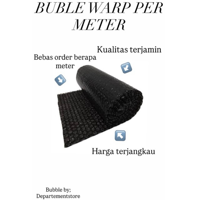 

BUBBLE WARP PER METER, bebas order berapa meter