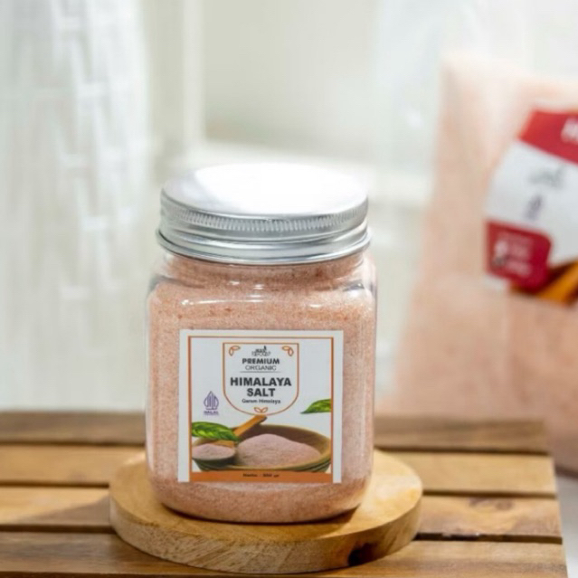 Garam Himalaya Original Hall BPOM- Rendah Sodium, Tinggi Mineral, Sehat, Alamia