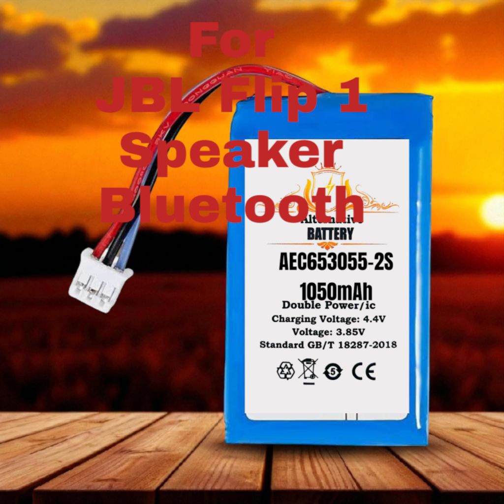 Batre AEC653055-2S For JBL Flip 1 Speaker Bluetooth Portabel Batrai J B L Flip1 Baterai 1050mAh Bate