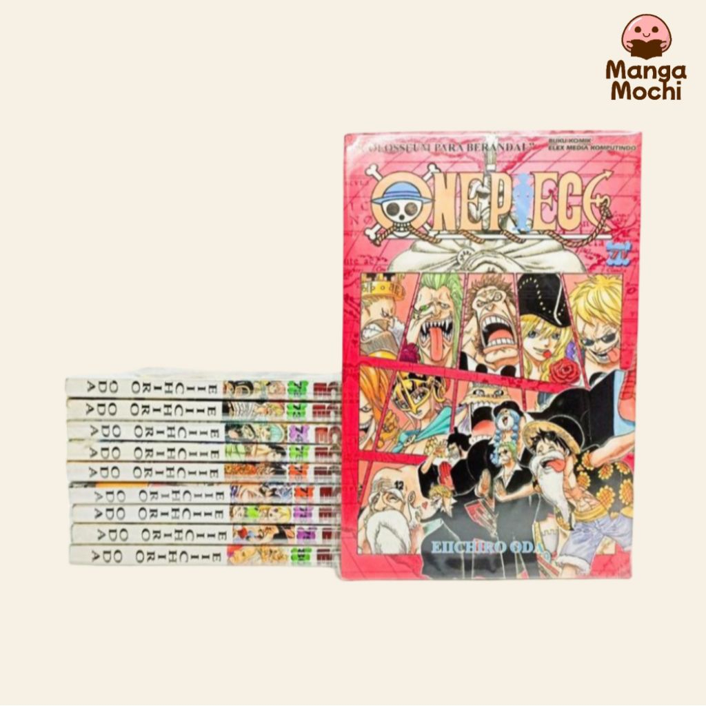 KOMIK ONE PIECE BY EIICHIRO ODA VOL 71 72 73 74 75 76 77 78 79 80 PRELOVED ORIGINAL