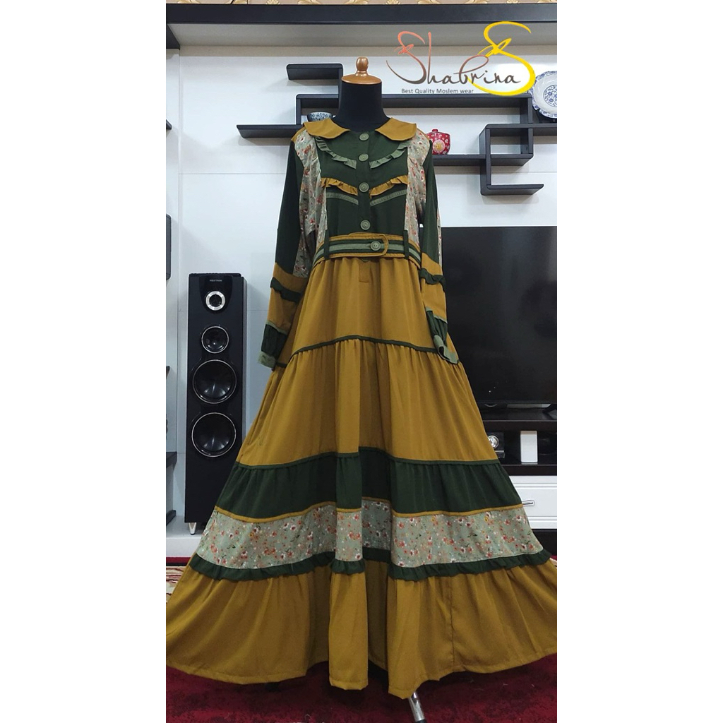 Gamis Shabrina terbaru/ Gamis Shabrina dewasa