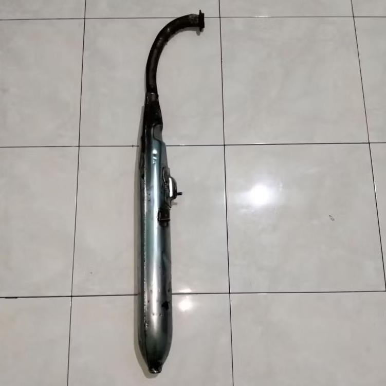 Knalpot original second motor Honda Benly