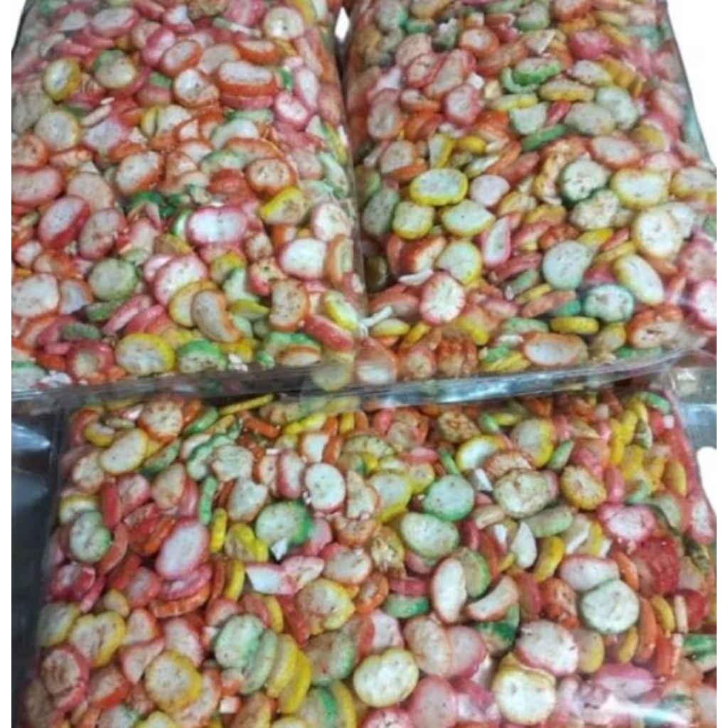 

KERUPUK KANCING PEDAS 250gr