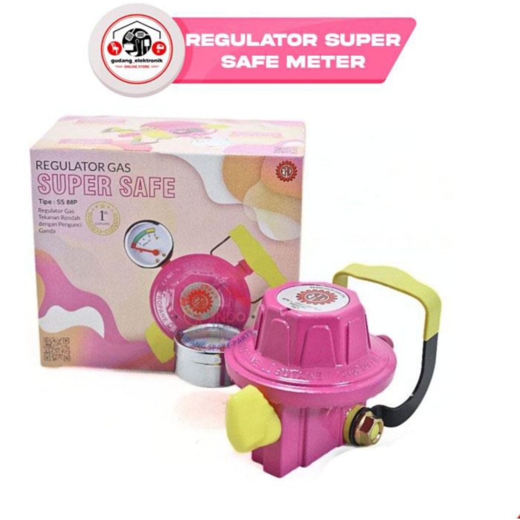 Regulator Super Safe SS-88P / Regulator Gas supersafe Tekanan Rendah SS 88P