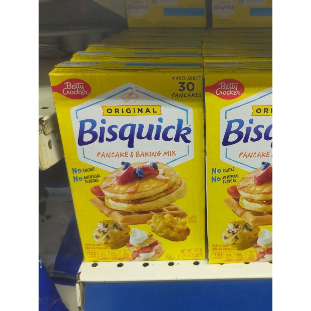 

Betty crockers Original Bisquick pancake and baking mix flour tepung kue 567gr