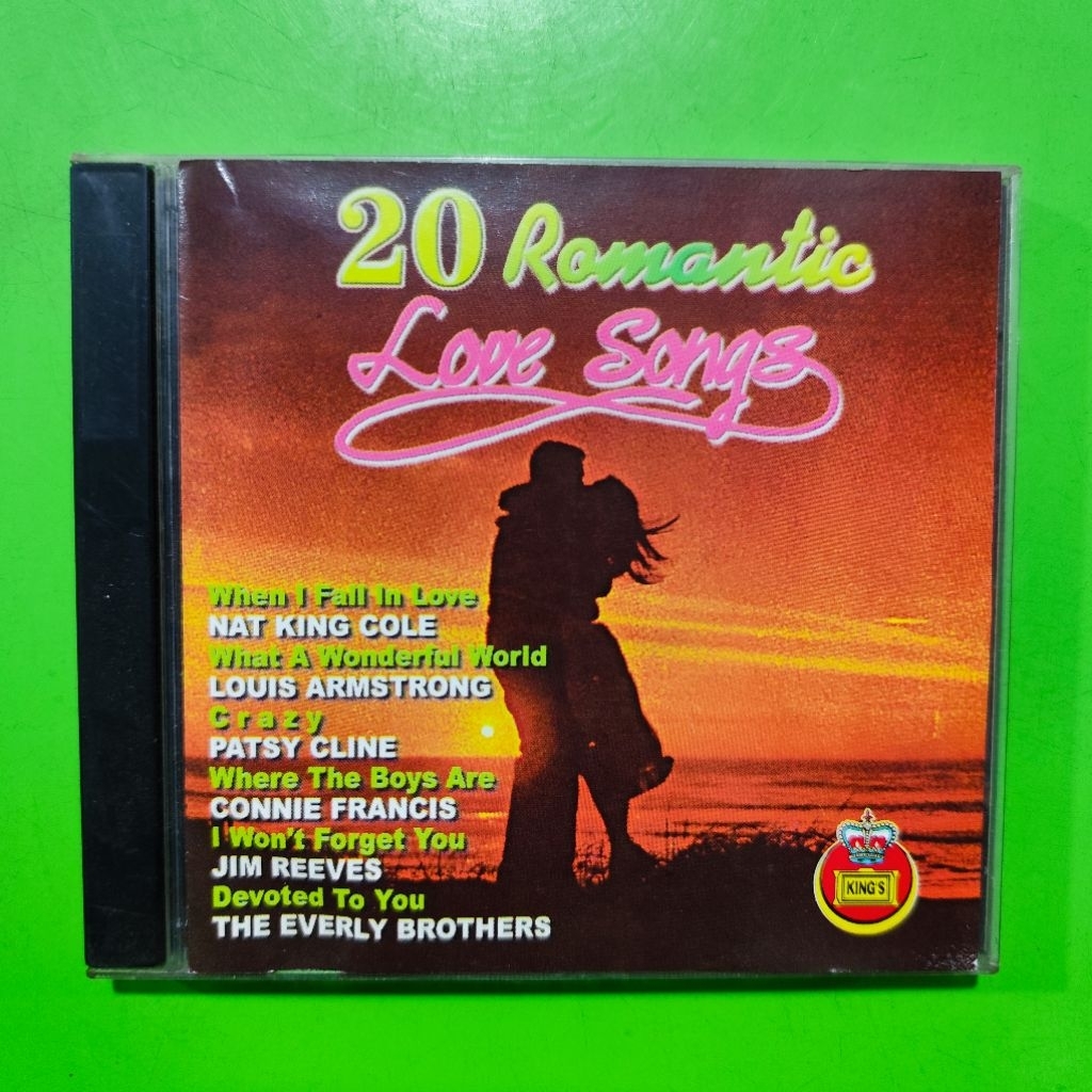 CD Original 20 ROMANTIC LOVE SONGS