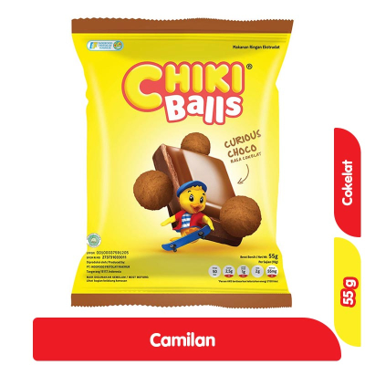 

CHIKI BALLS CURIOUS CHOCO 55G