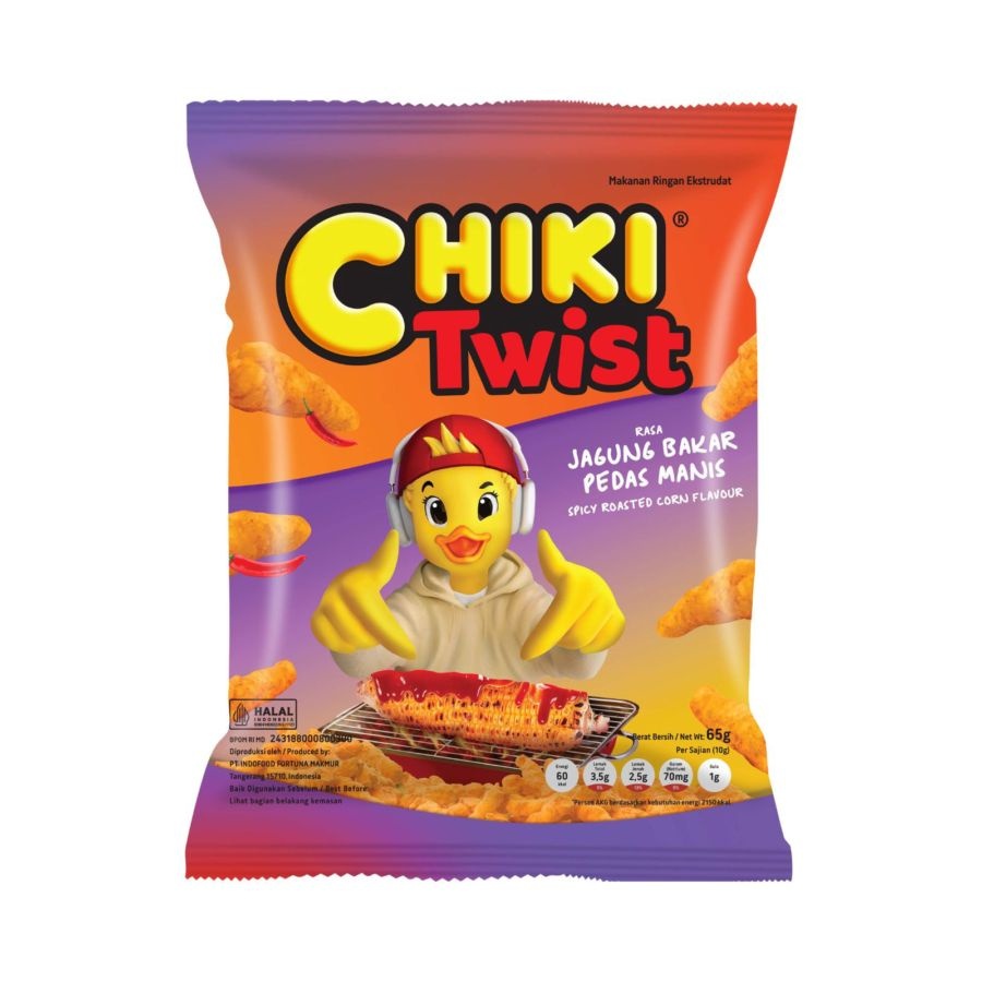 

CHIKI TWIST JAGUNG BAKAR PEDAS MANIS 20G