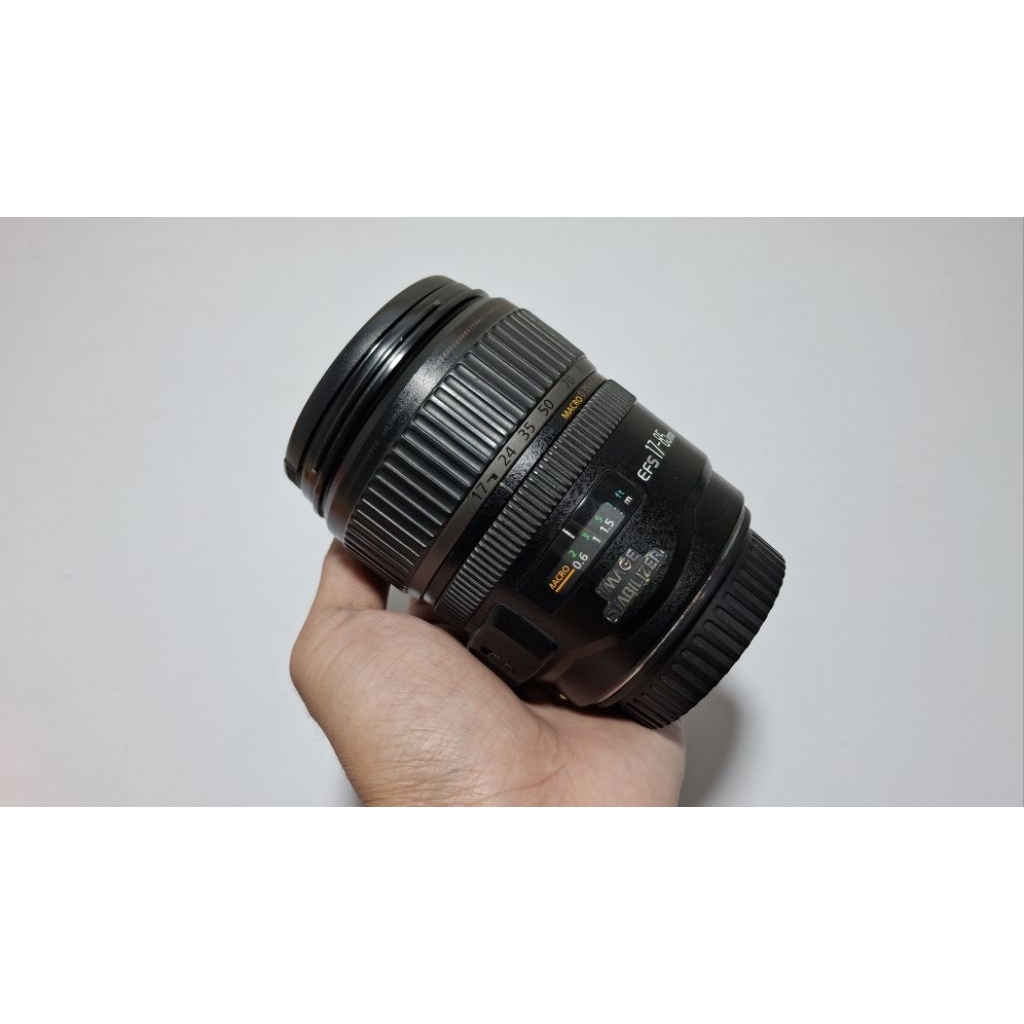 Lensa Canon Ef s 17-85mm is usm