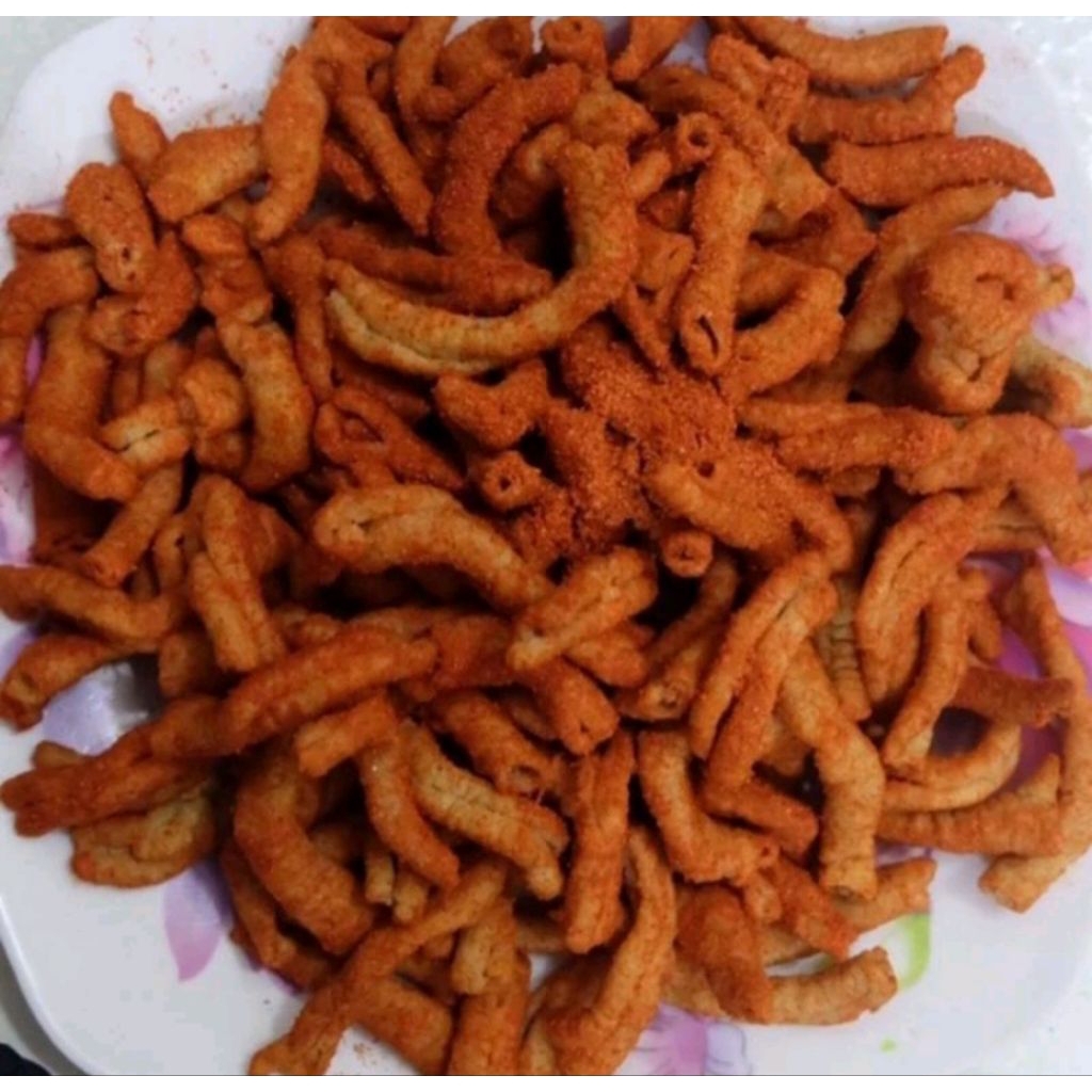 

Keripik Usus Pedas 250 Gram / Keripik usus / keripik usus ayam