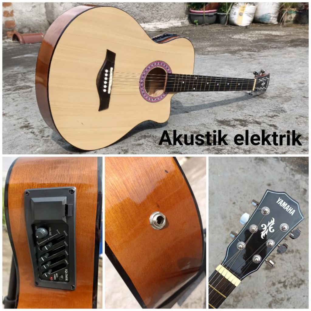 Gitar Pemula Akustik Elektrik Murah Berkualitas