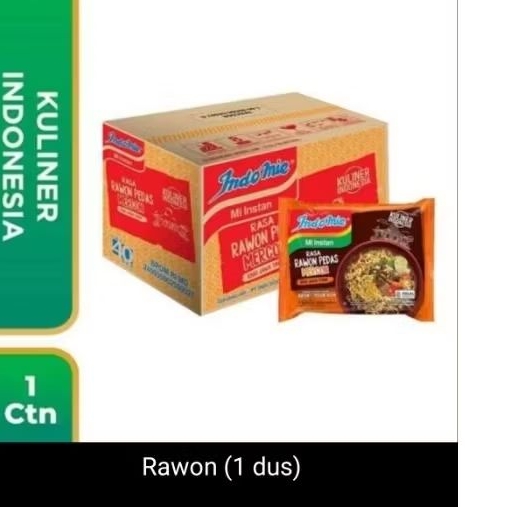 

Indomie Kuah Rawon Pedas Mercon