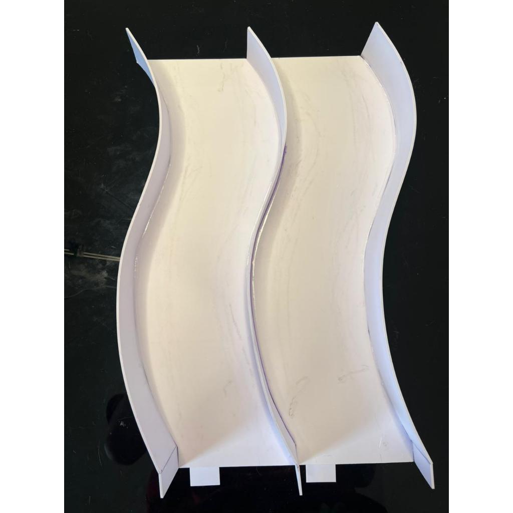 Track Tamiya Custom cacing Wave Gelombang Mini 4 WD