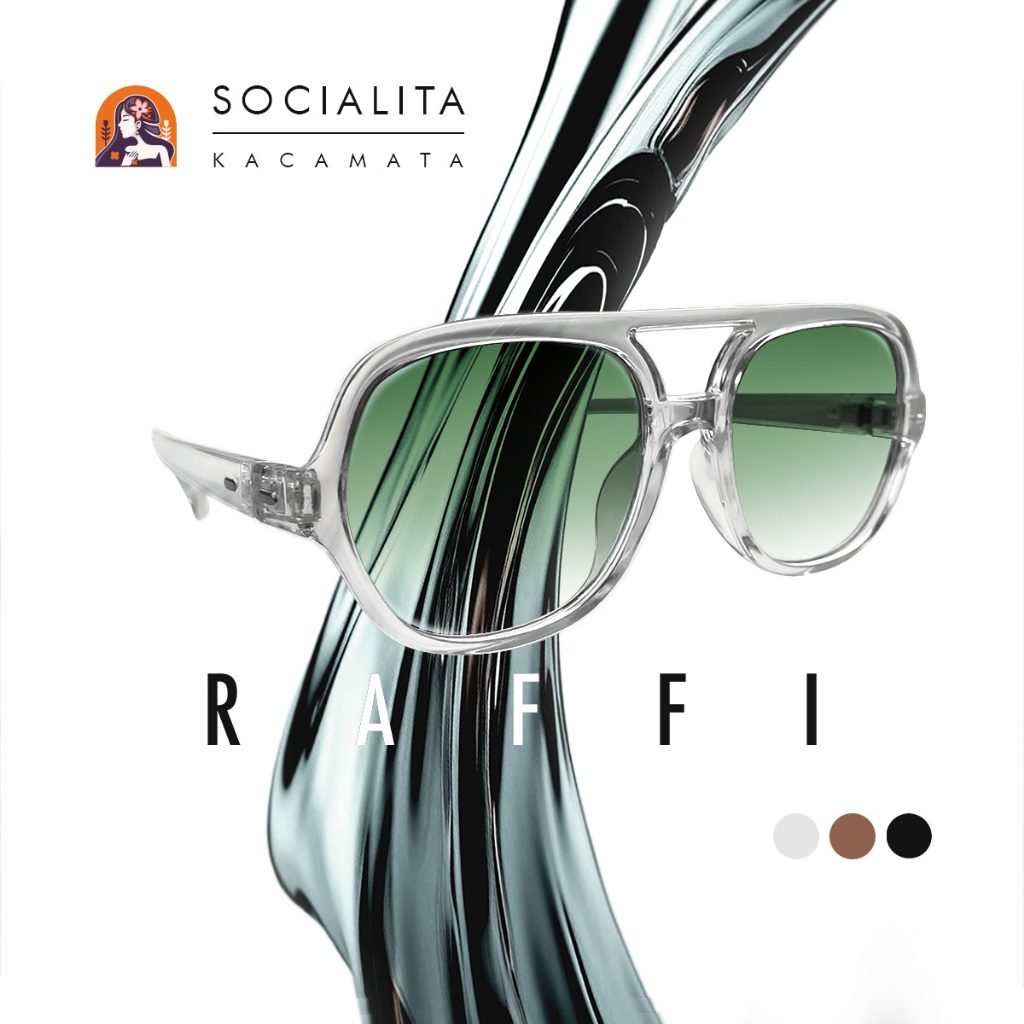 【GM-Raffi Ahmad Kacamata (Buy 1 Get 5)】【Eksklusif & Premium Gift Box】 Kacamata hitam wanita/ Sunglas